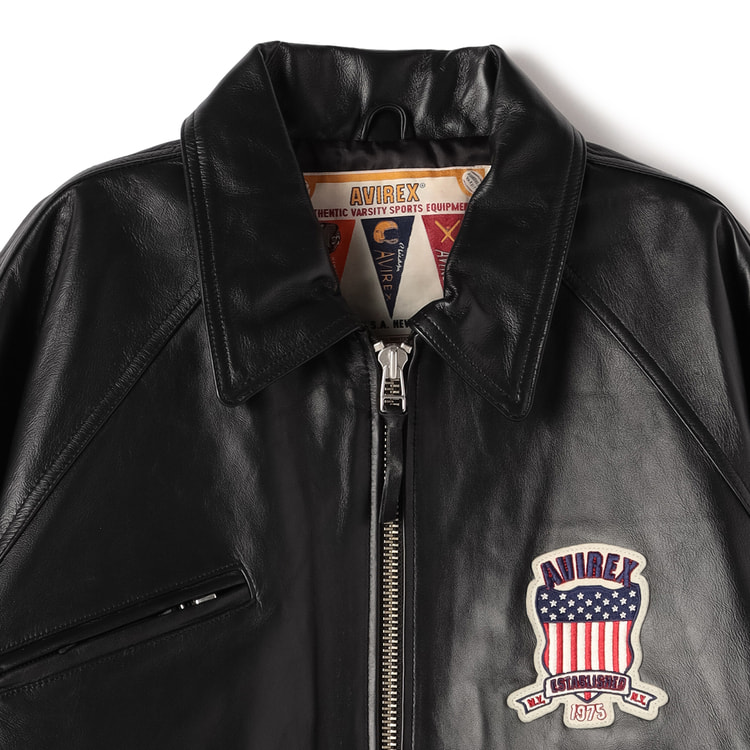 SizeMAX】AVIREX シグネチャーバーシティジャケット【AOKI公式通販】