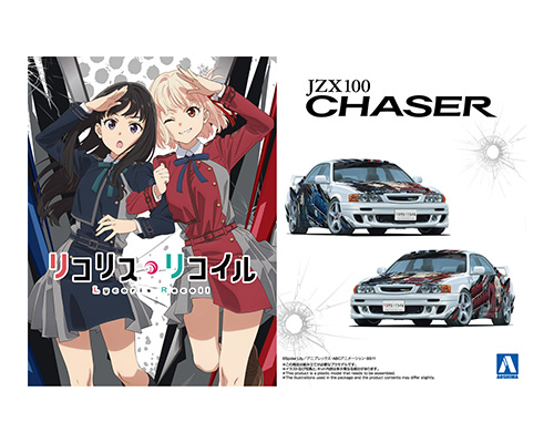 1/24 Lycoris Recoil TRD JZX100 CHASER '98（TOYOTA）｜AOSHIMA｜English