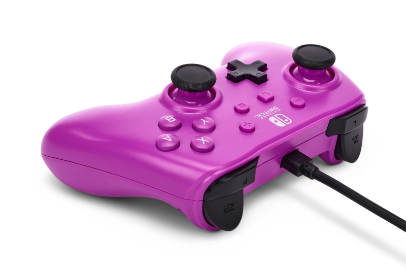 PowerA Wired Controller for Nintendo Switch - Grape Purple