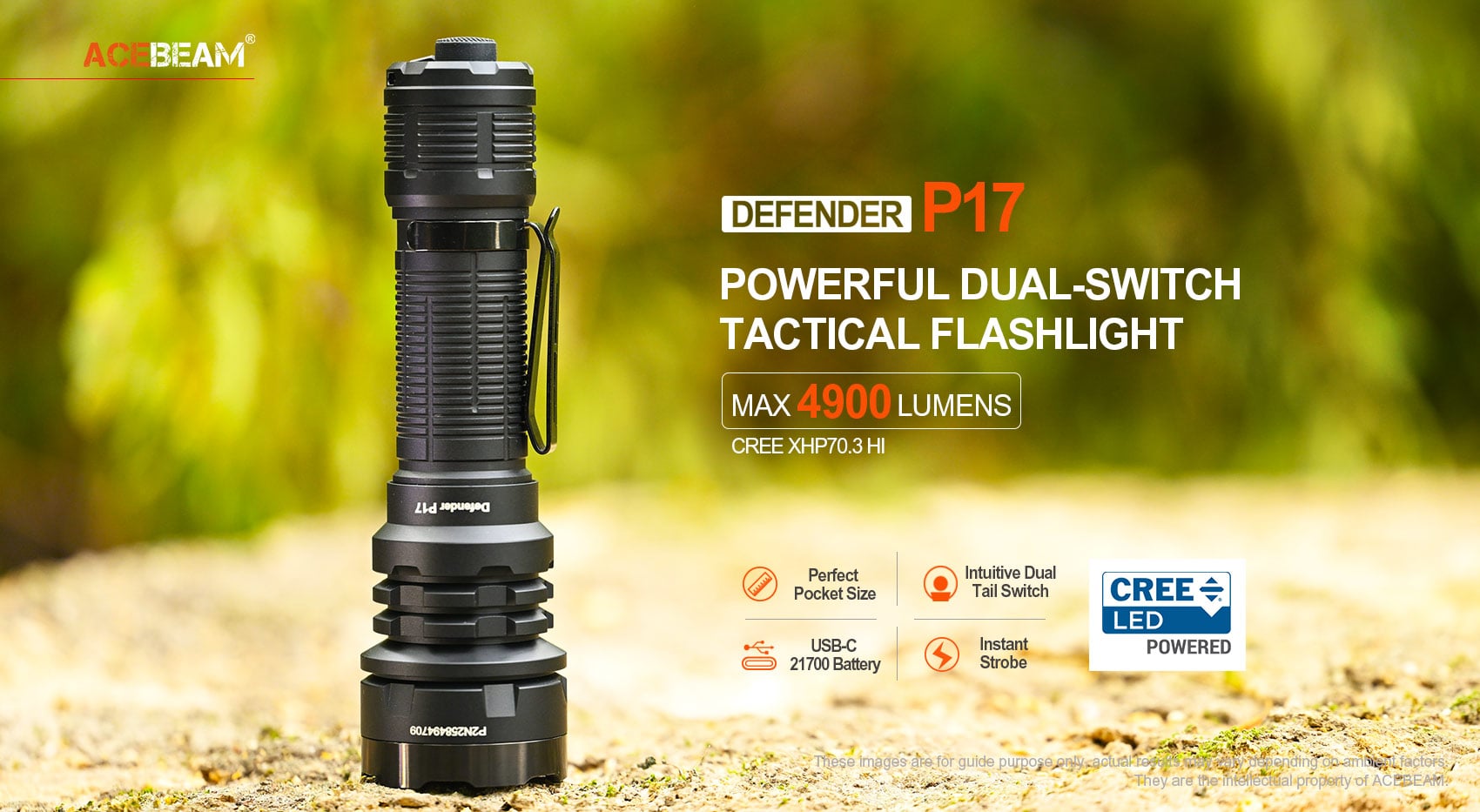 Powerful Tactical Flashlight|Acebeam® Official Store |High-Powered