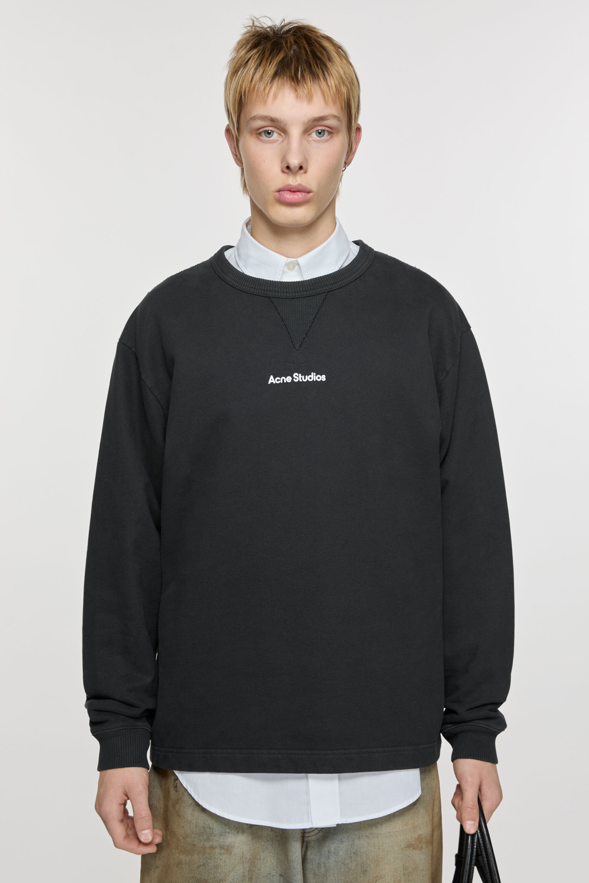 Acne Studios - Logo stamp sweater - Black