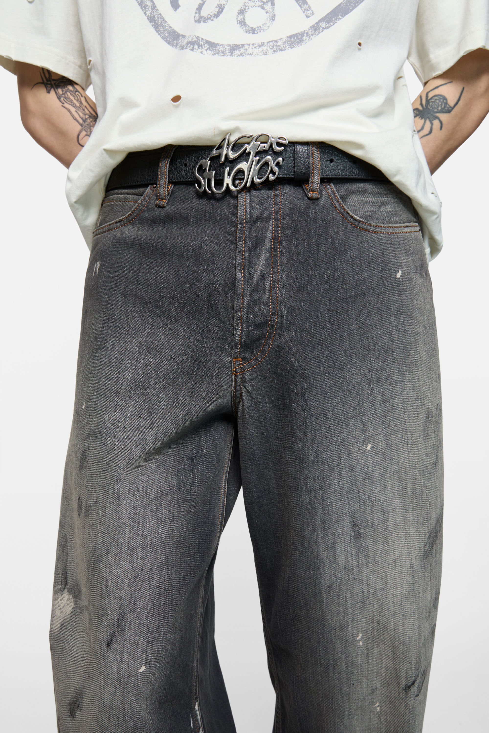 Acne Studios - Loose fit jeans - 1981 - Black