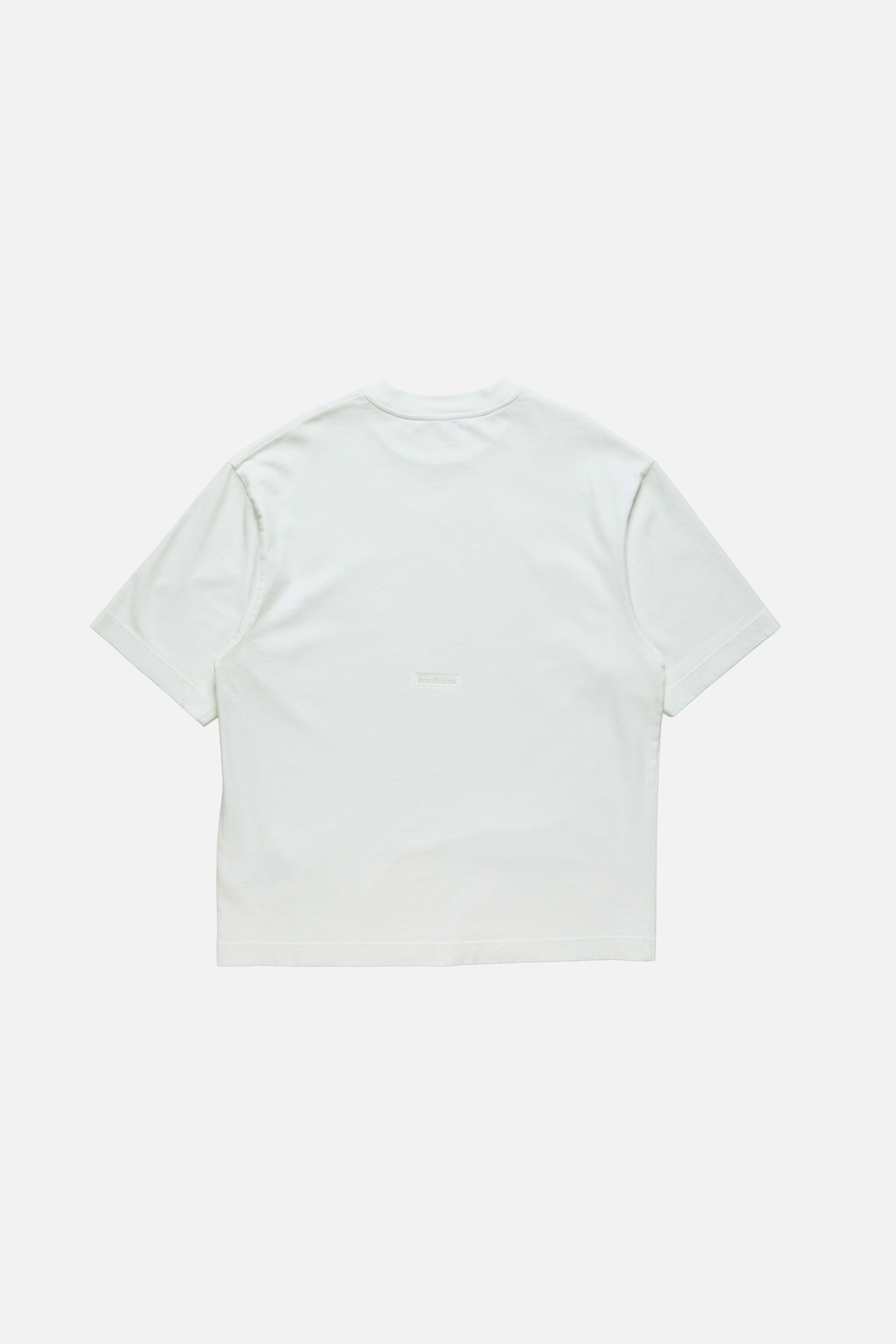Acne Studios - ラバーロゴTシャツ - アイスホワイト