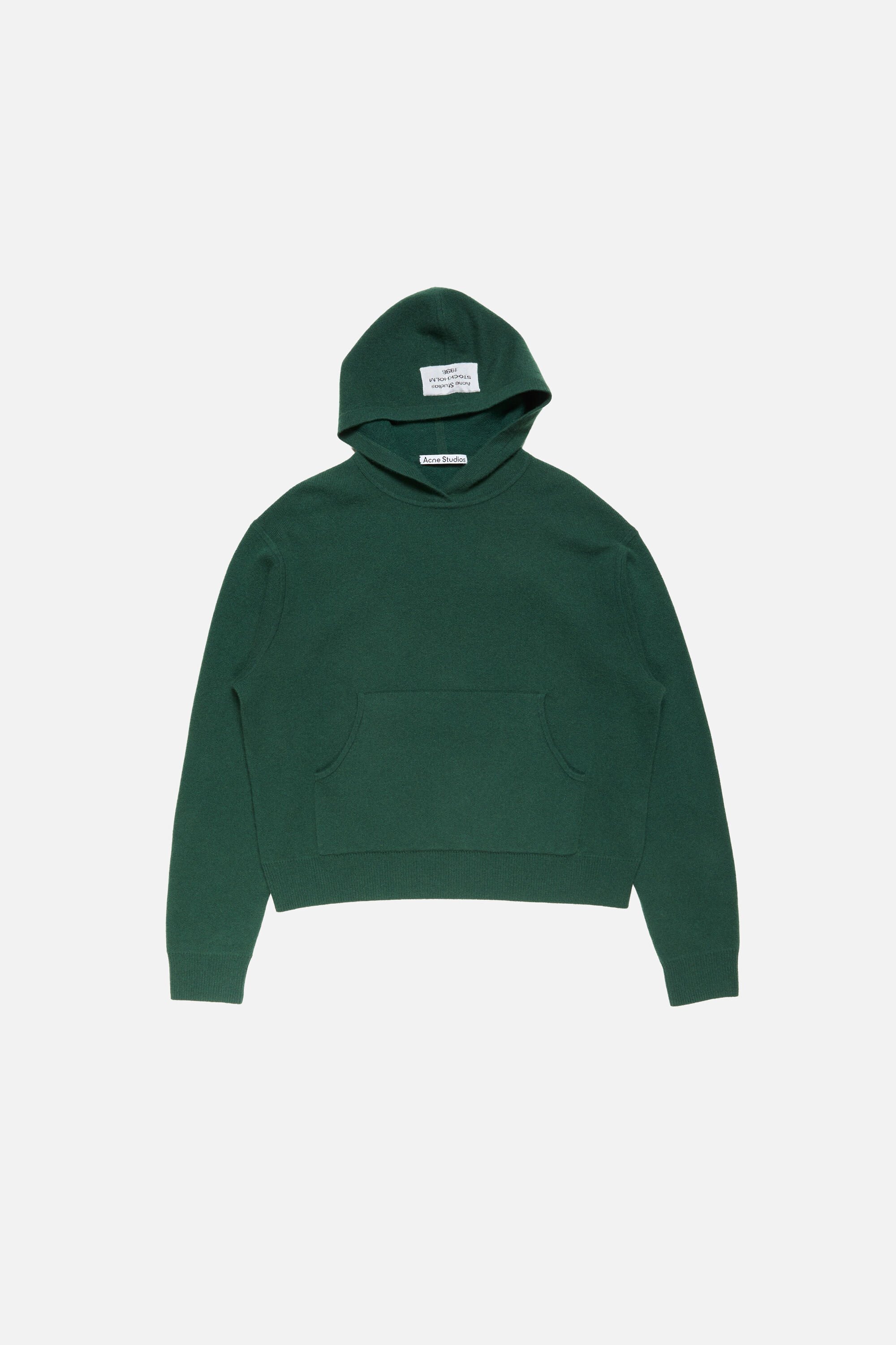 Acne Studios - Cashmere hoodie - Bottle green