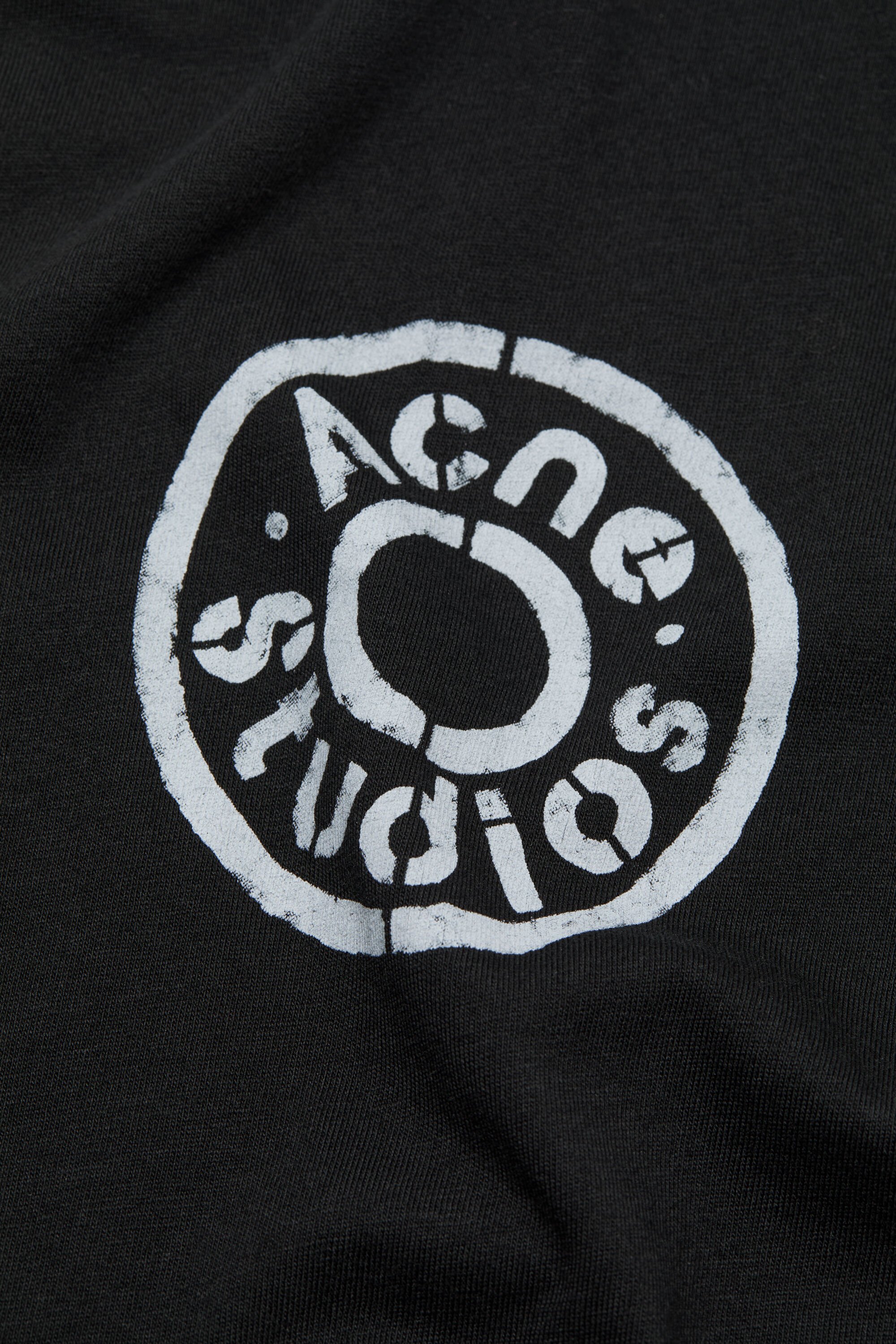 Acne Studios - ロゴTシャツ - ブラック