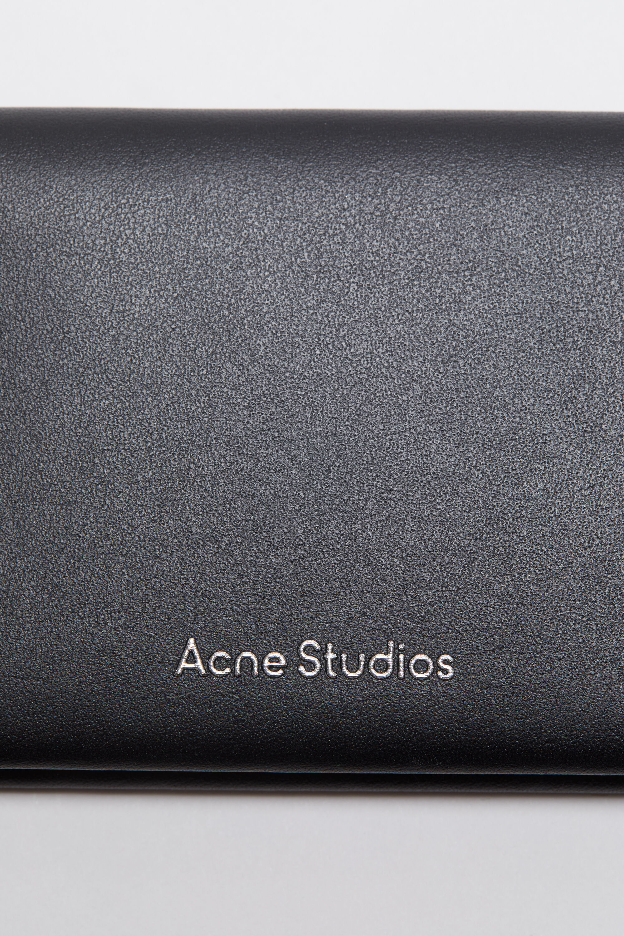 Acne Studios - Folded leather wallet - Black