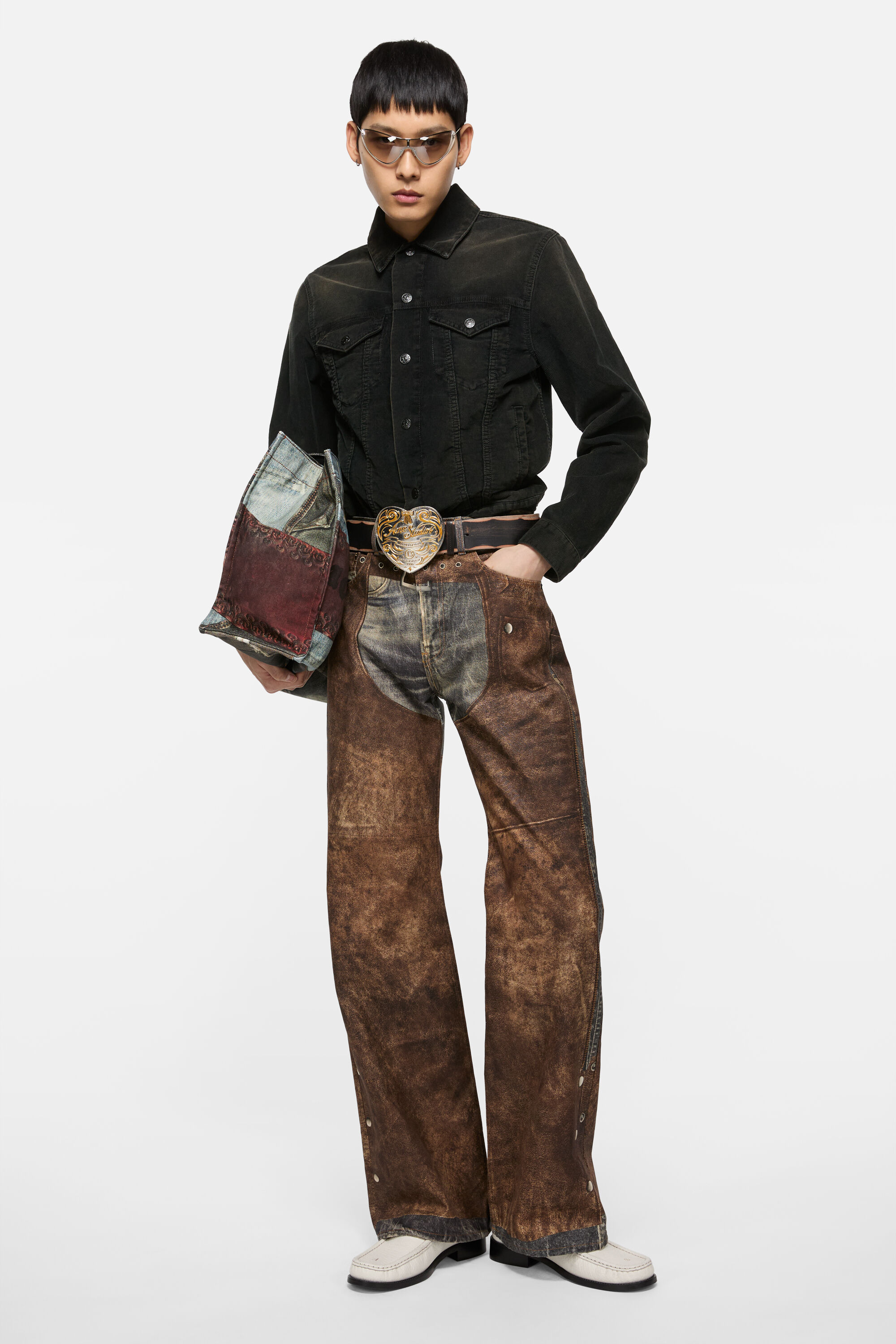 Acne Studios - コーデュロイジャケット - ブラック