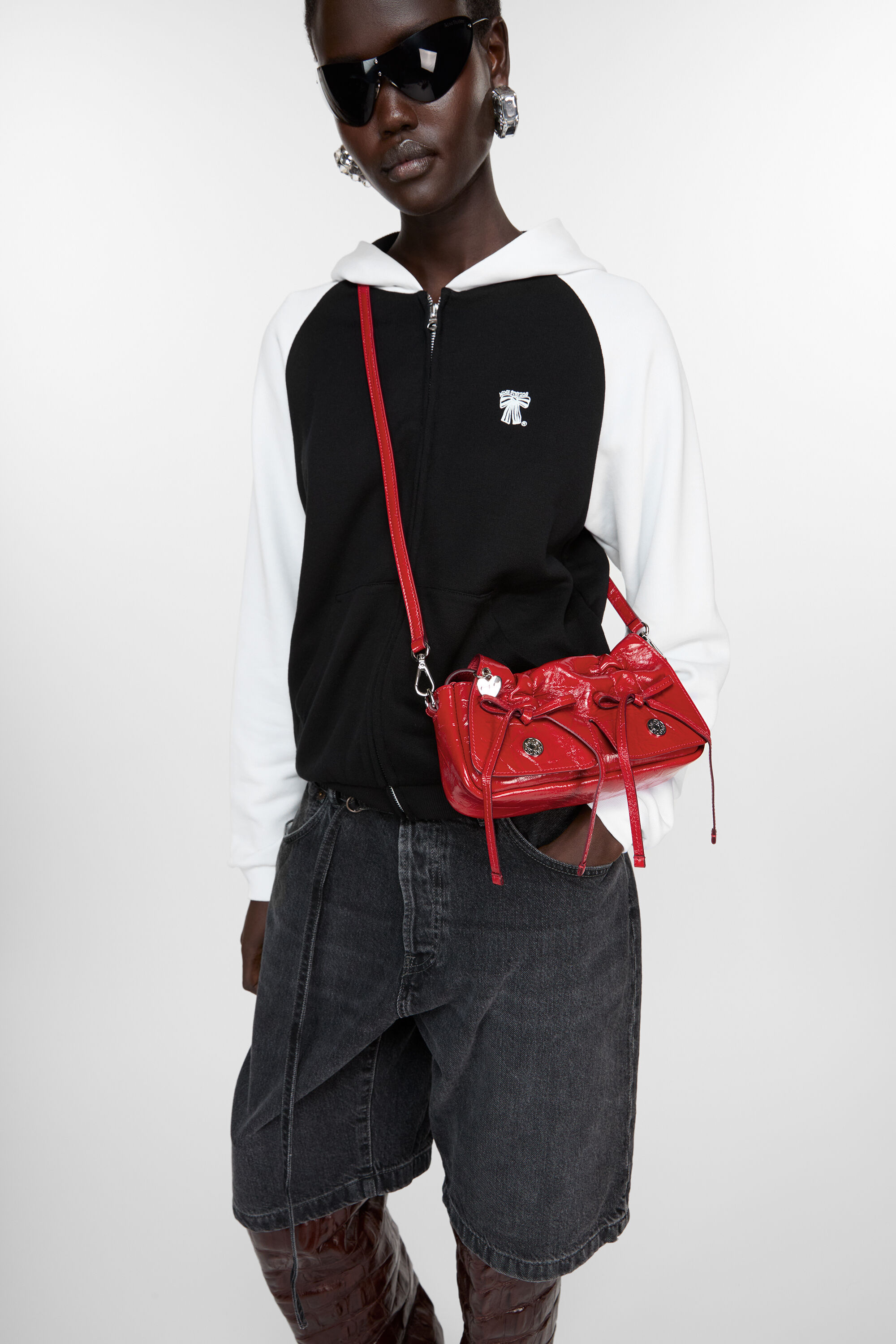 Acne Studios - Multipocket マイクロバッグ - レッド