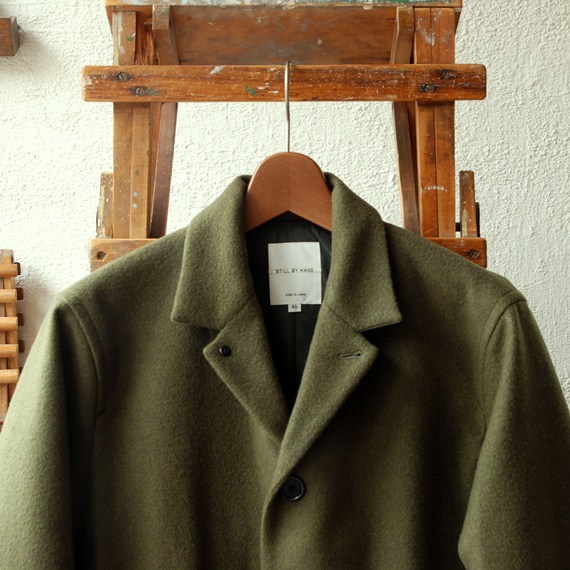 STILL BY HAND シンサレートを抱かせた綺麗目ウールコート（CO0264