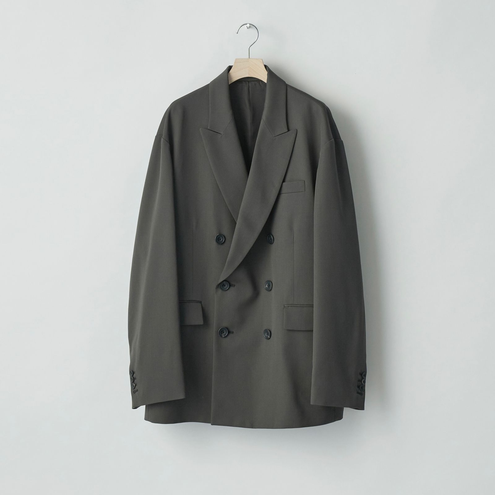 ssstein - 【残り一点】Oversized Double Breasted Jacket(2/90 WOOL