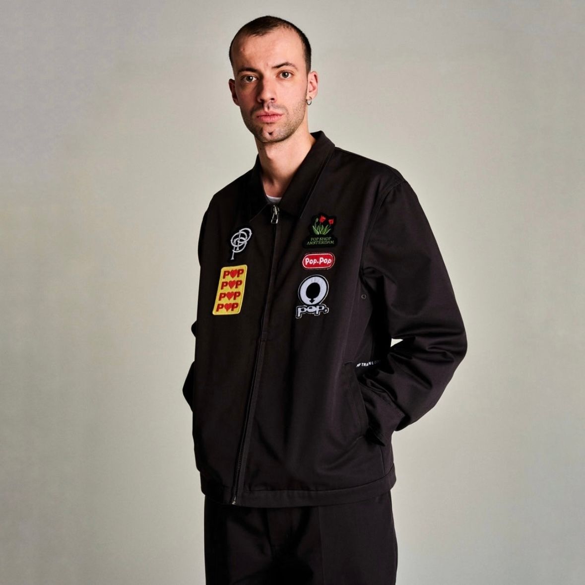 Pop Trading Company - 【残り一点】Full Zip Worker Jacket | ACRMTSM