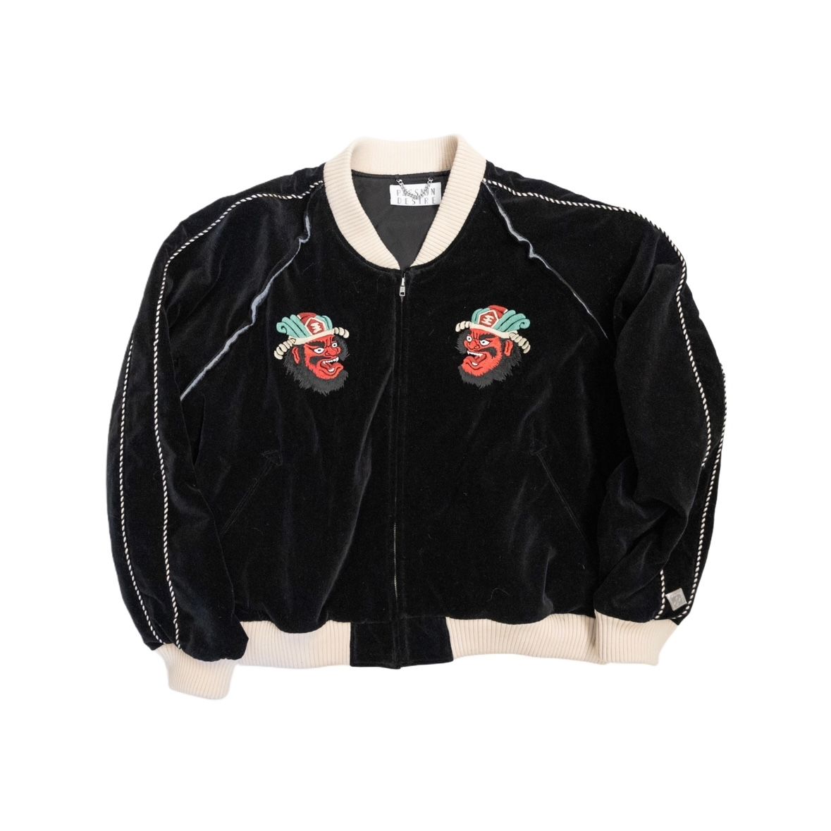 el conductorH - 【残り一点】Velveteen Yama King Embroidered