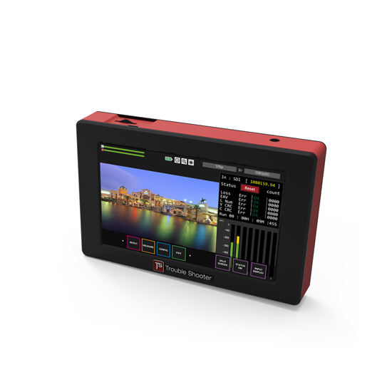 X_TS_mini | ループチェック対応簡易アナライザ機能搭載5型タッチ