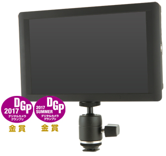 4K@30p対応！HDMI入出力端子搭載7型フルHD液晶フィールドモニター