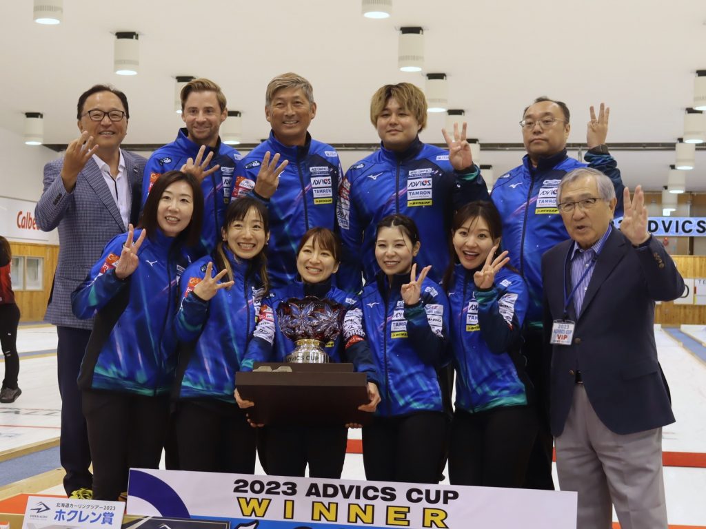 ロコ・ソラーレのスポンサーをはじめ、様々なカーリング協賛を実施