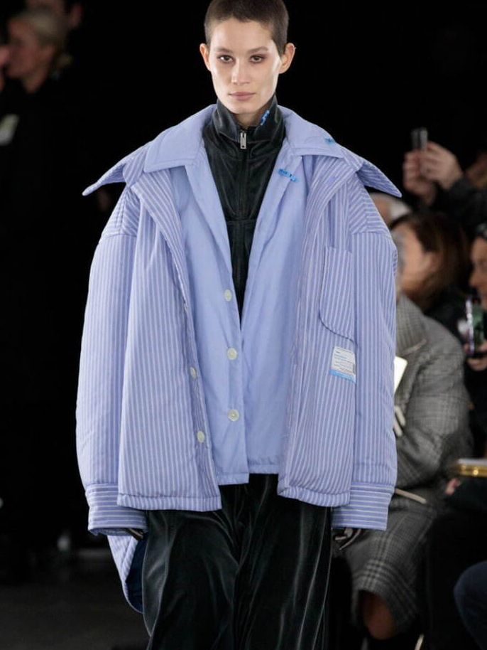 Maison MIHARA YASUHIRO - ディストレスト レイヤード シャツ