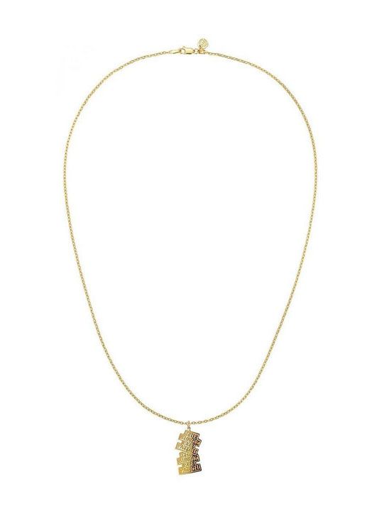 CAREERING - Black Eye Patch コラボレーション ネックレス - GOLD