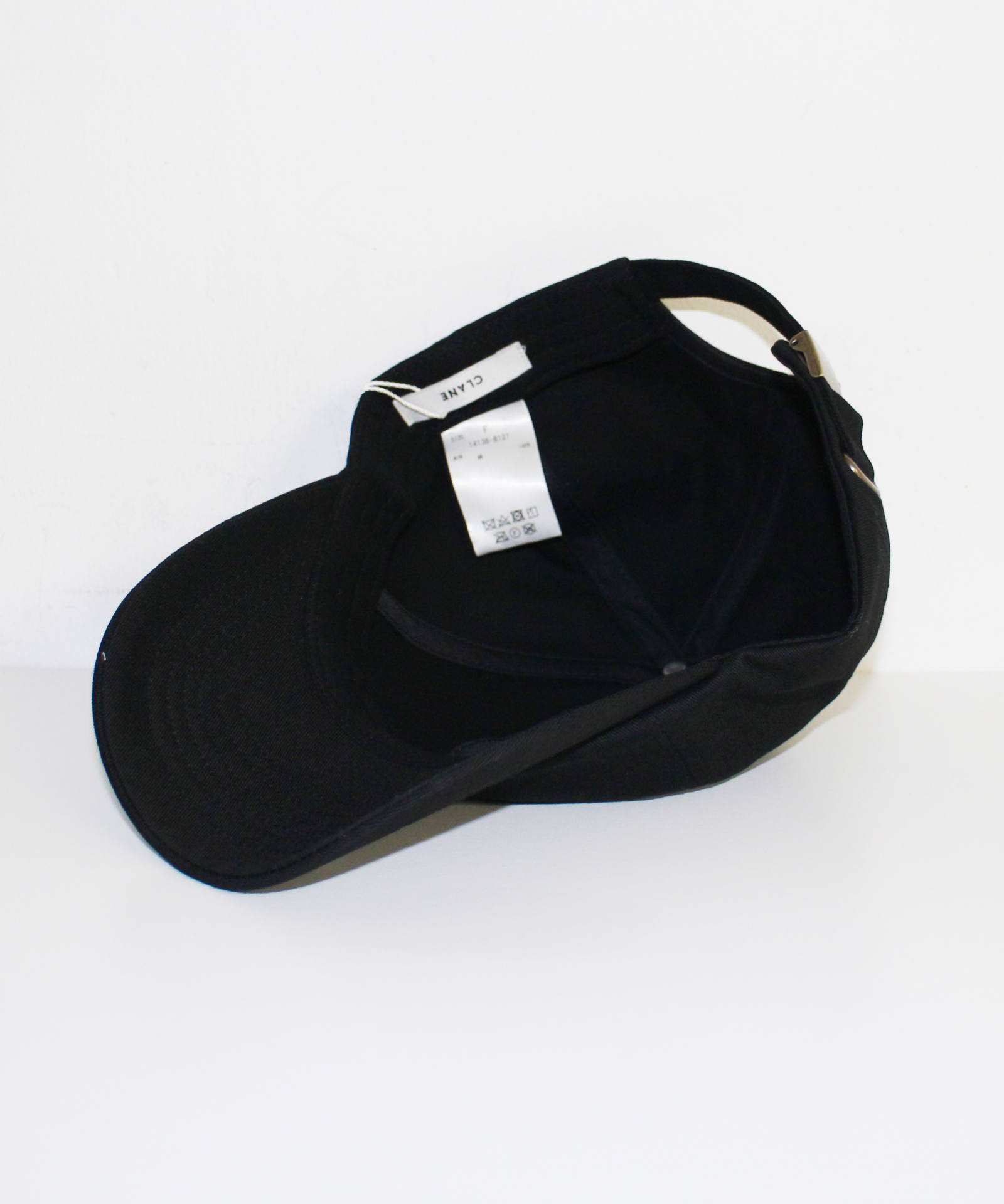CLANE - ロゴキャップ - CLANE CAP - BLACK | ADDICT WEB SHOP