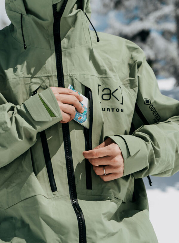 ak] Hover Gore-Tex Pro 3L Jacket Hedge Green Burton Snowboards