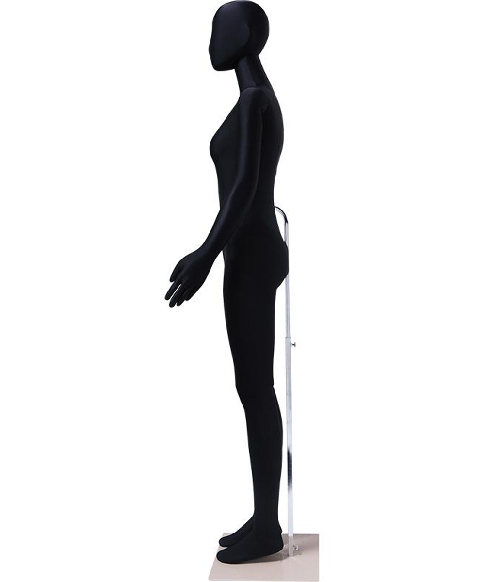 婦人フレキシブルマネキン（ウレタン可動式）SM0532 ブラック