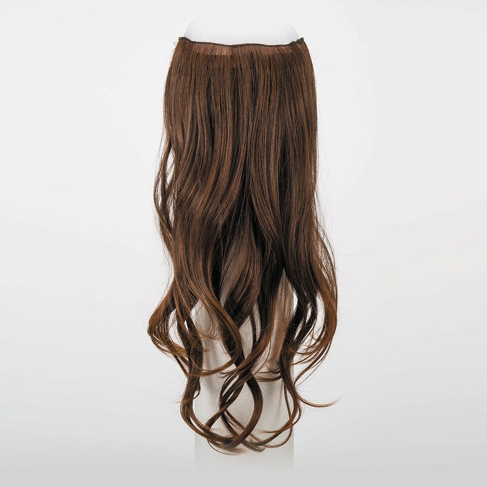 襟足ウイッグ】 NAVANA ナチュラルカールロング [ゴールドブラウン