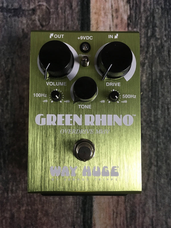 Way Huge WHE-207 Green Rhino MKIV Overdrive Pedal - Adirondack Guitar