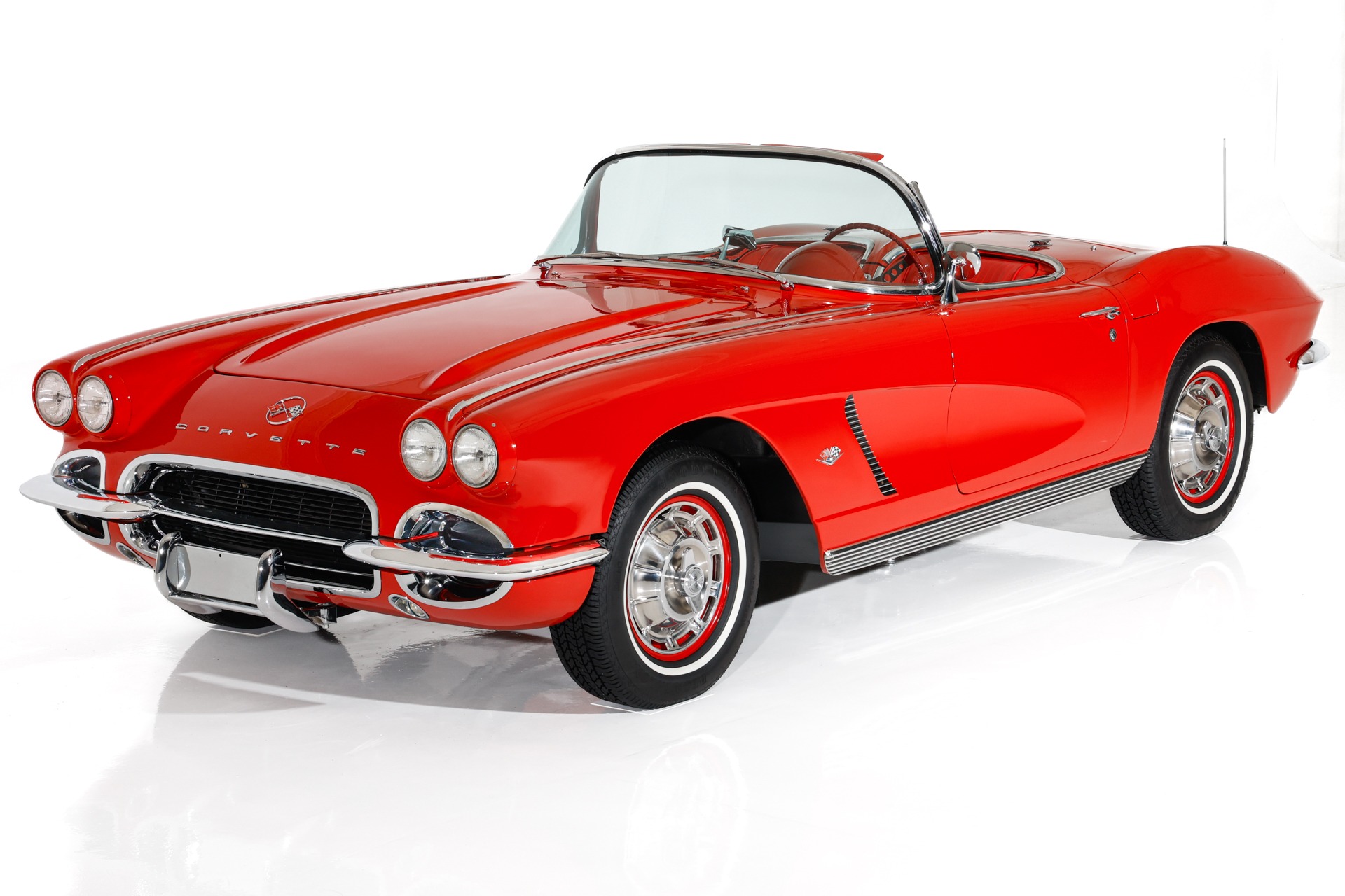 1962 Chevrolet Corvette Red/ Red, 2 Tops #s Match 327/340 -