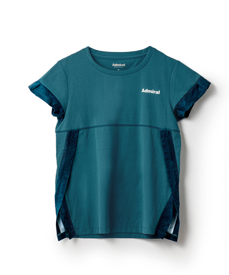 キルトプリントサイドスリットTEEATLA443 – ADMIRAL