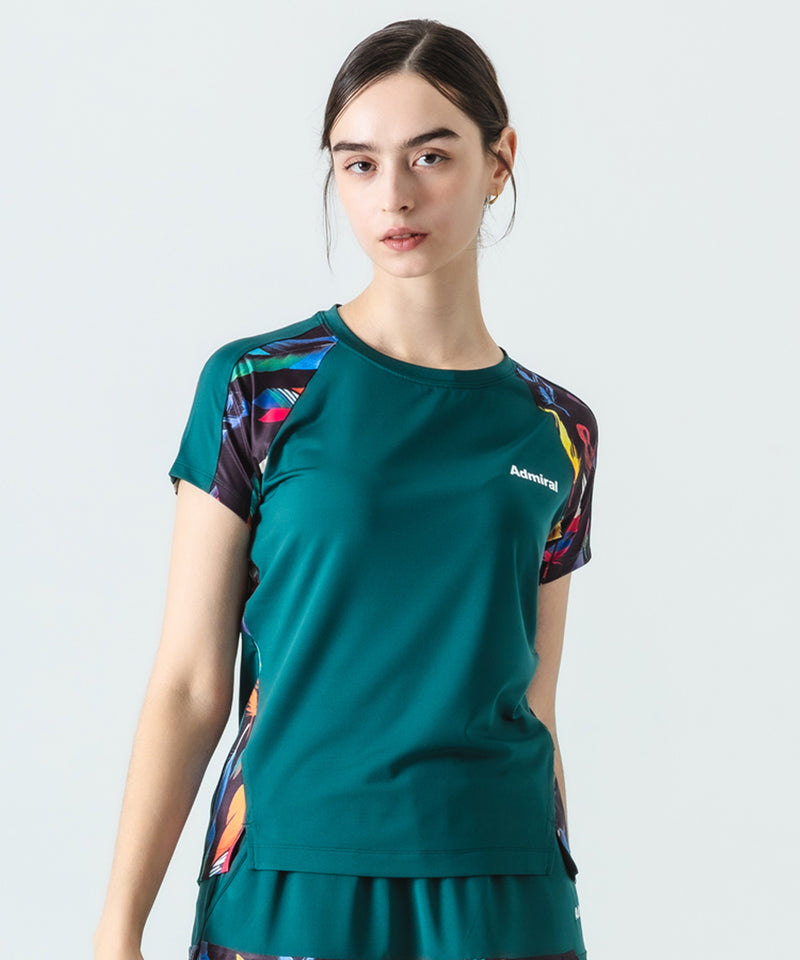 ラグランスリーブグラフィックTEE ATLA533 – ADMIRAL