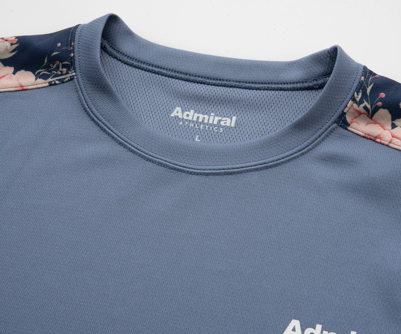 ショルダーフラワーグラフィックTEE ATMA506 – ADMIRAL
