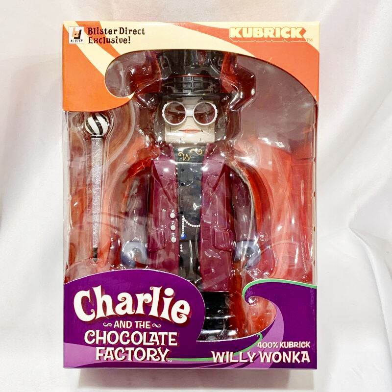 △買取品△メディコムトイ 400％ KUBRICK チャーリーとチョコレート