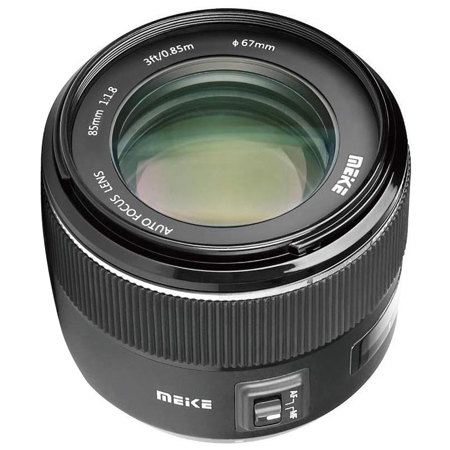 Meike 85mm f/1.8 Lens for Canon EF, Black 20280001 - Adorama