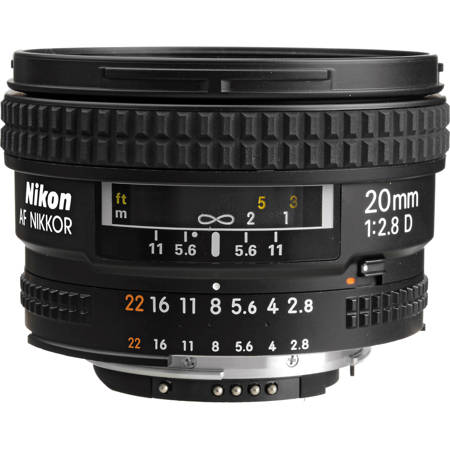 Nikon 20mm f/2.8D AF NIKKOR Lens - Nikon USA Warranty - Adorama
