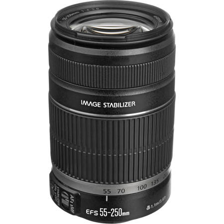 USED Canon EF-S 55-250mm f/4-5.6 IS II Image Stabilizer Telephoto
