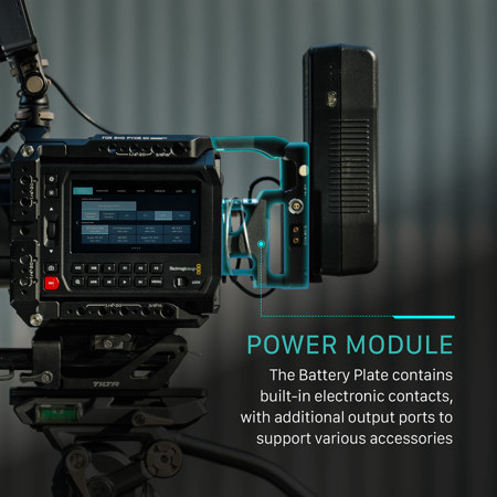 Tilta Battery Plate for Blackmagic PYXIS 6K/12K - V Mount ES-T21-BP-V