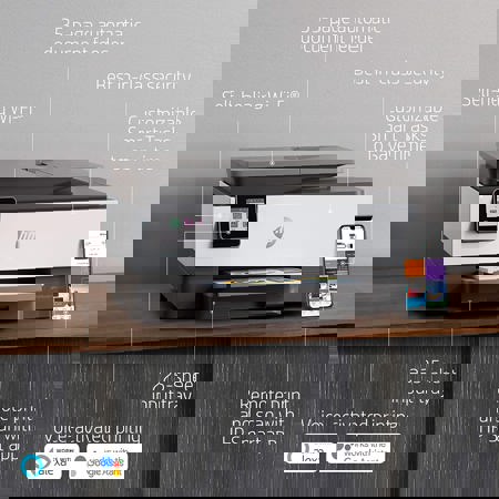 HP OfficeJet Pro 8020 Wireless All-In-One Color Inkjet Printer