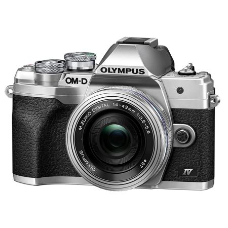 Olympus OM-D E-M10 Mark IV Camera with ED 14-42mm F3.5-5.6 EZ Lens