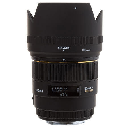 Sigma 85mm f1.4 EX DG HSM Lens for Canon EOS DSLRs - Adorama