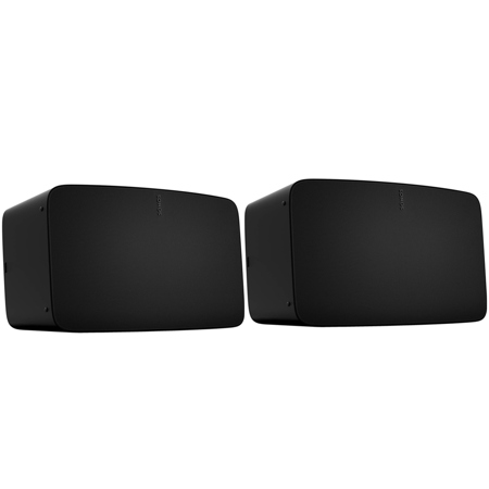 Sonos Five: Two Room Set - Black FIVE1US1BLK 2 - Adorama