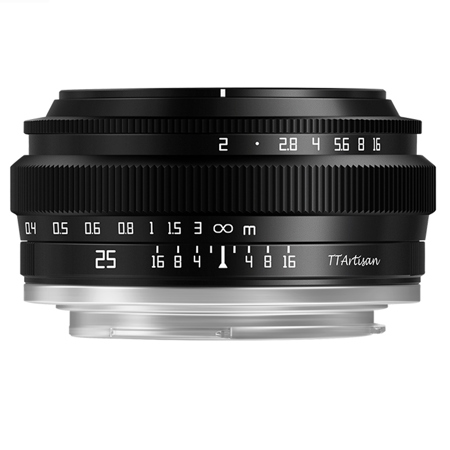 TTArtisan 25mm f/2 Lens for Fujifilm X C2520-B-X - Adorama