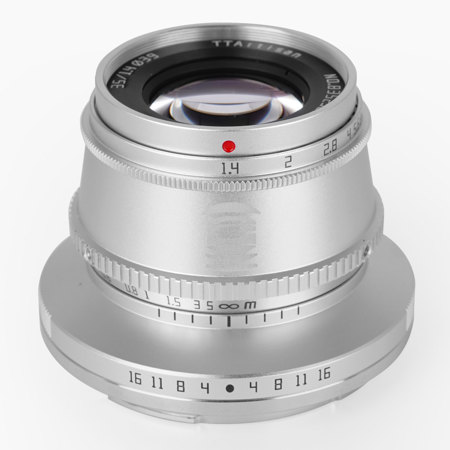 TTArtisan 35mm f/1.4 Lens for Sony E, Silver A10S - Adorama