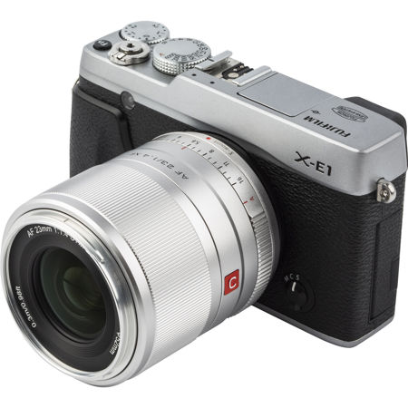 Viltrox AF 23mm f/1.4 XF Lens for Fujifilm X, Silver AF 23/1.4 XF