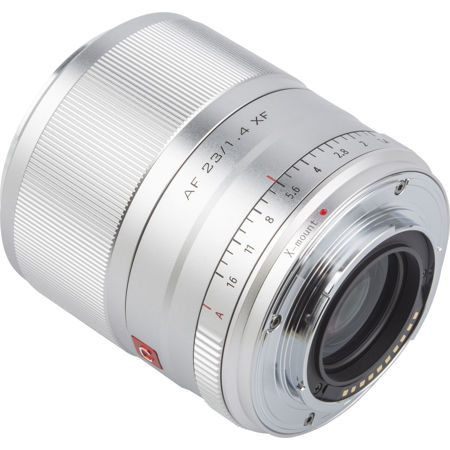 Viltrox AF 23mm f/1.4 XF Lens for Fujifilm X, Silver AF 23/1.4 XF