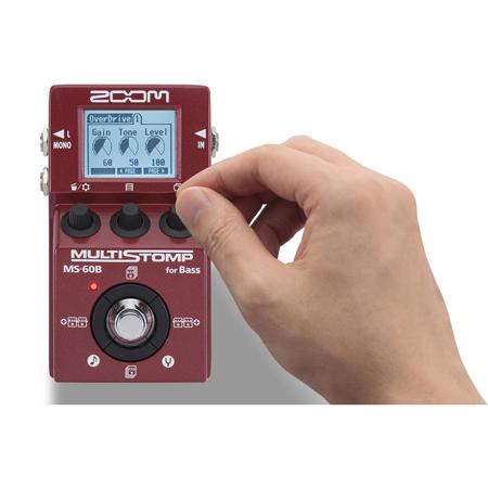 Zoom MS-60B Multistomp Bass Effects Pedal MS-60B - Adorama