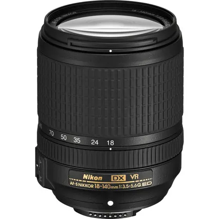 Nikon 18-140mm f/3.5-5.6G ED AF-S DX NIKKOR VR Lens 2213 - Adorama