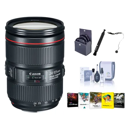 Canon EF 24-105mm f/4L IS II USM Lens with Free Basic Accessory