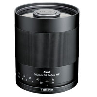 Tokina SZ 500mm f/8 Reflex MF Lens for Nikon F, Black SZMF500-N