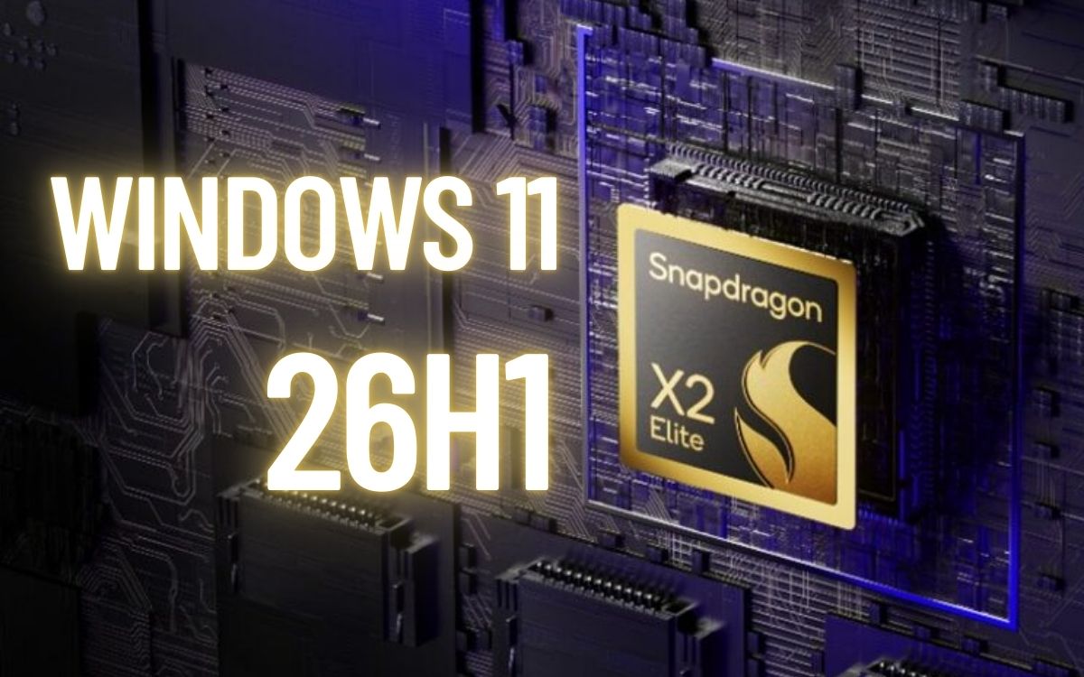 Windows 11 26H1 será lançado com CPUs Snapdragon X2 - Adrenaline