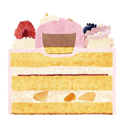 Peacock Store / マイメロディの クリスマスケーキ