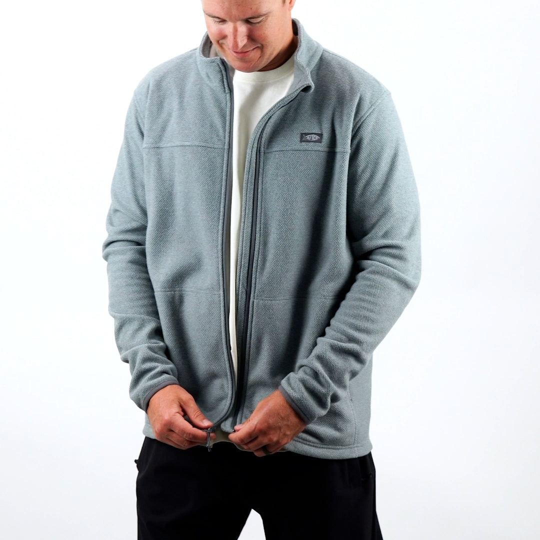 Sentinel Full Zip Fishing Fleece | AFTCO